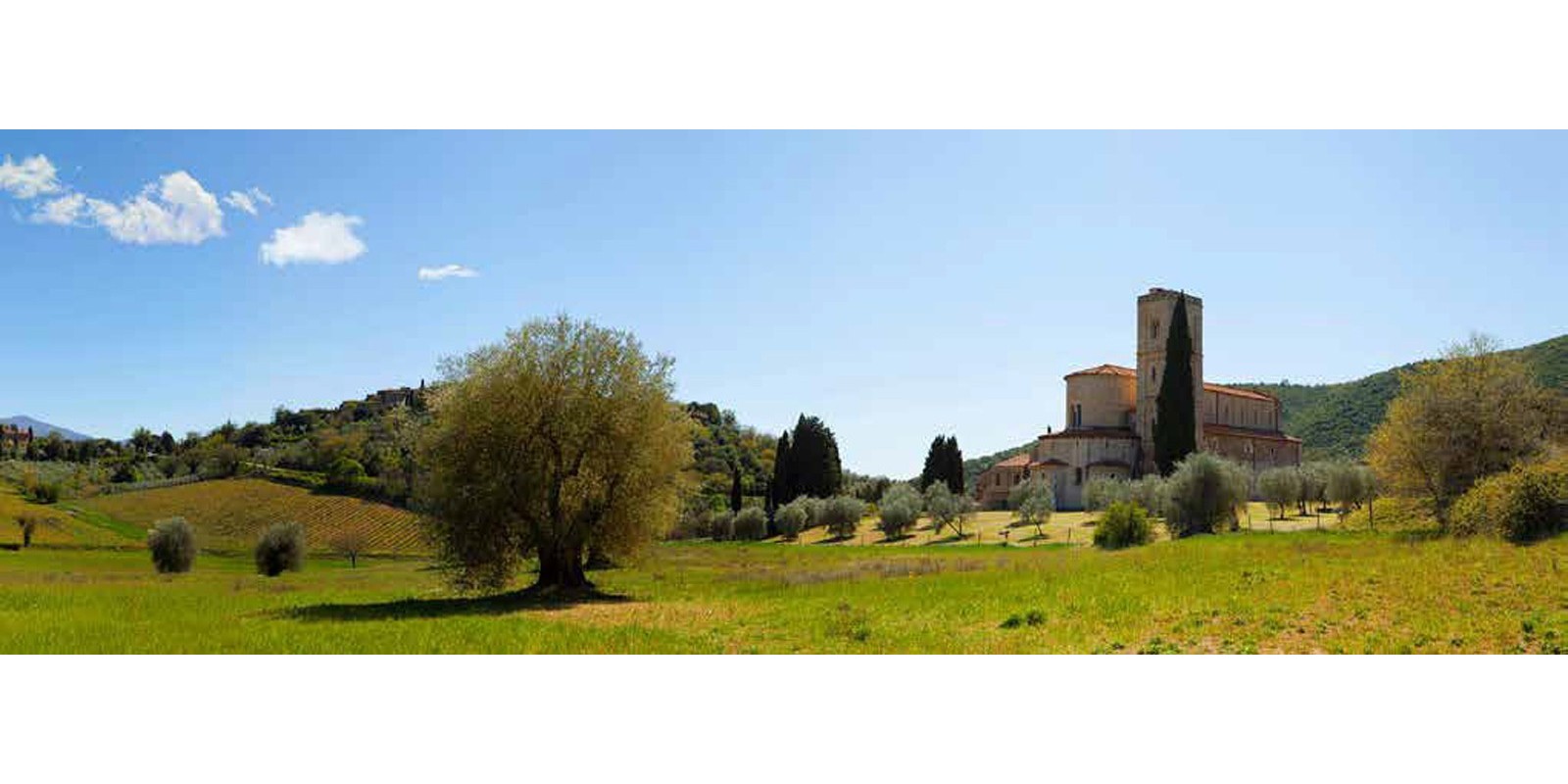 Pangea Images - Abbazia di S. Antimo, Val d’Orcia, Tuscany