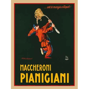 Achille Luciano Mauzan - Maccheroni Pianigiani