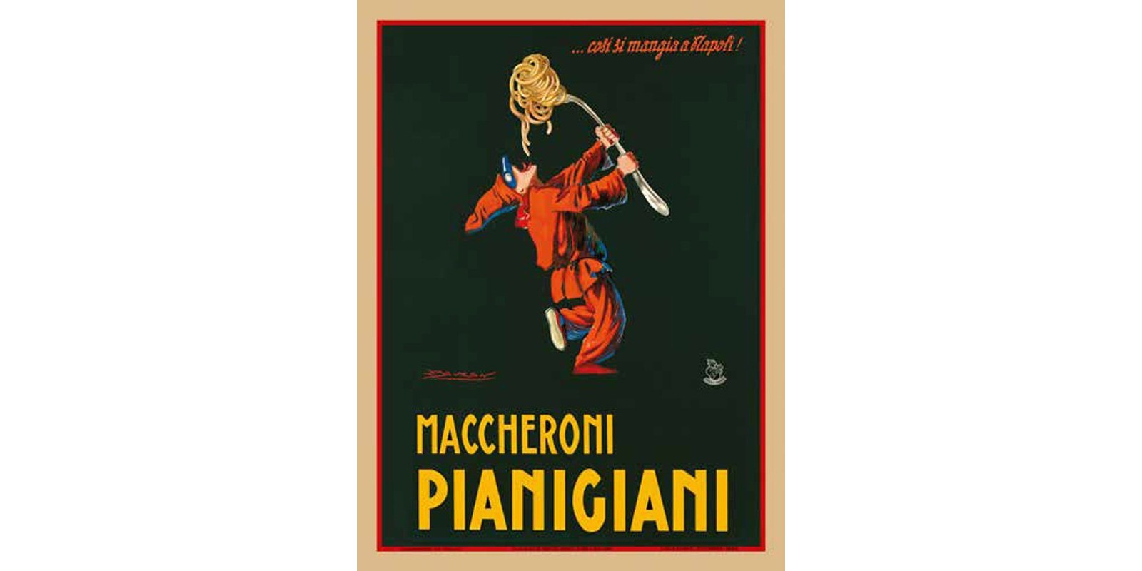 Achille Luciano Mauzan - Maccheroni Pianigiani