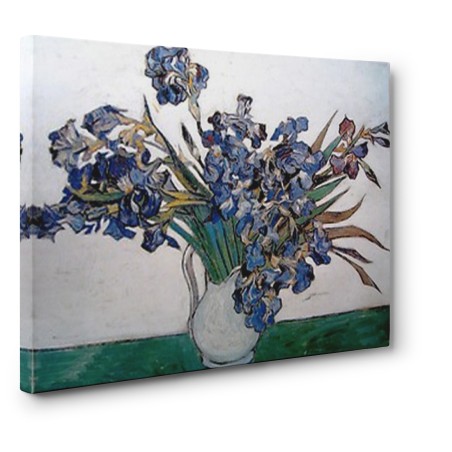 Vincent Van Gogh - Iris nel vaso