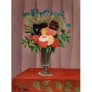 Henri Rousseau - Bouquet of Flowers