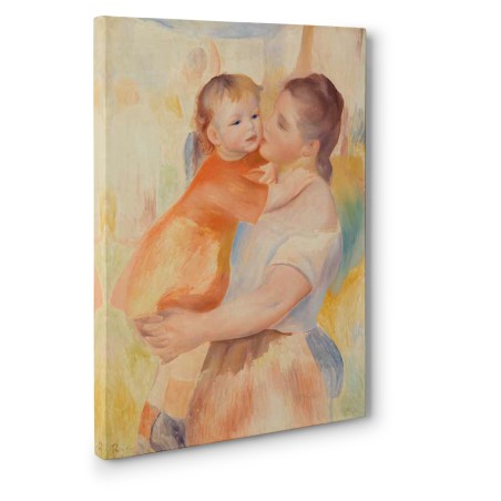 Pierre-Auguste Renoir - Washerwoman and Child