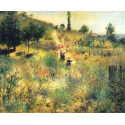 Renoir Pierre Auguste - Chemin montant dans les hautes herbes