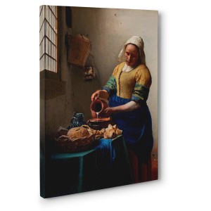 Jan Vermeer - The Milkmaid (detail)