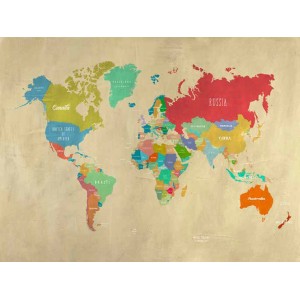 Joannoo - Hipster Map of the World