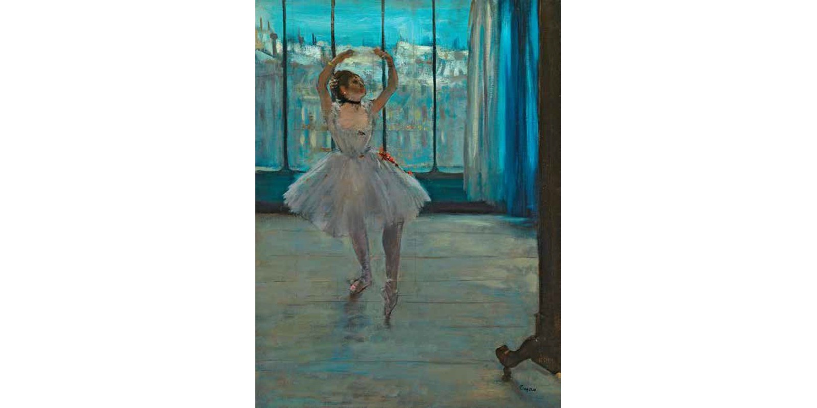 Edgar Degas - Dancer posing