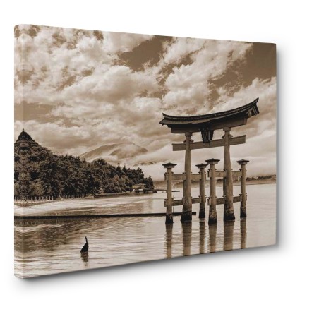 Pangea Images - Itsukushima Shrine, Hiroshima, Japan (BW)