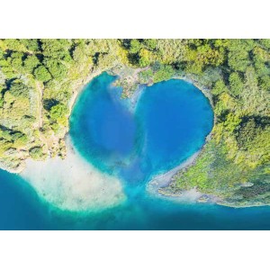 Pangea Images - Heart Shaped Atoll, Fiji