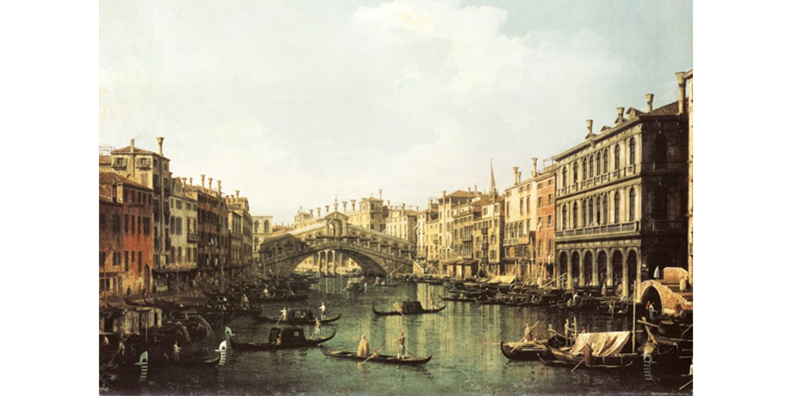 Canaletto - Ponte di Rialto