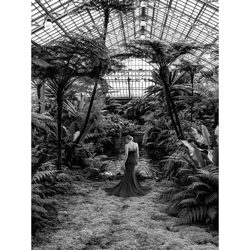 Julian Lauren - Unconventional Womenscape 2, Jardin d’Hiver, detail (BW)