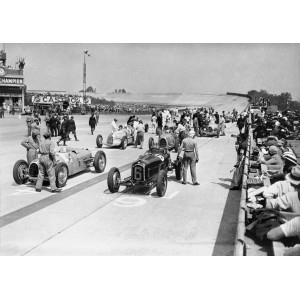 Anonymous - Grid of the 1934 French Grand Prix