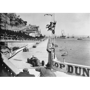 Anonymous - After the start of the 1931 Monaco Grand Prix
