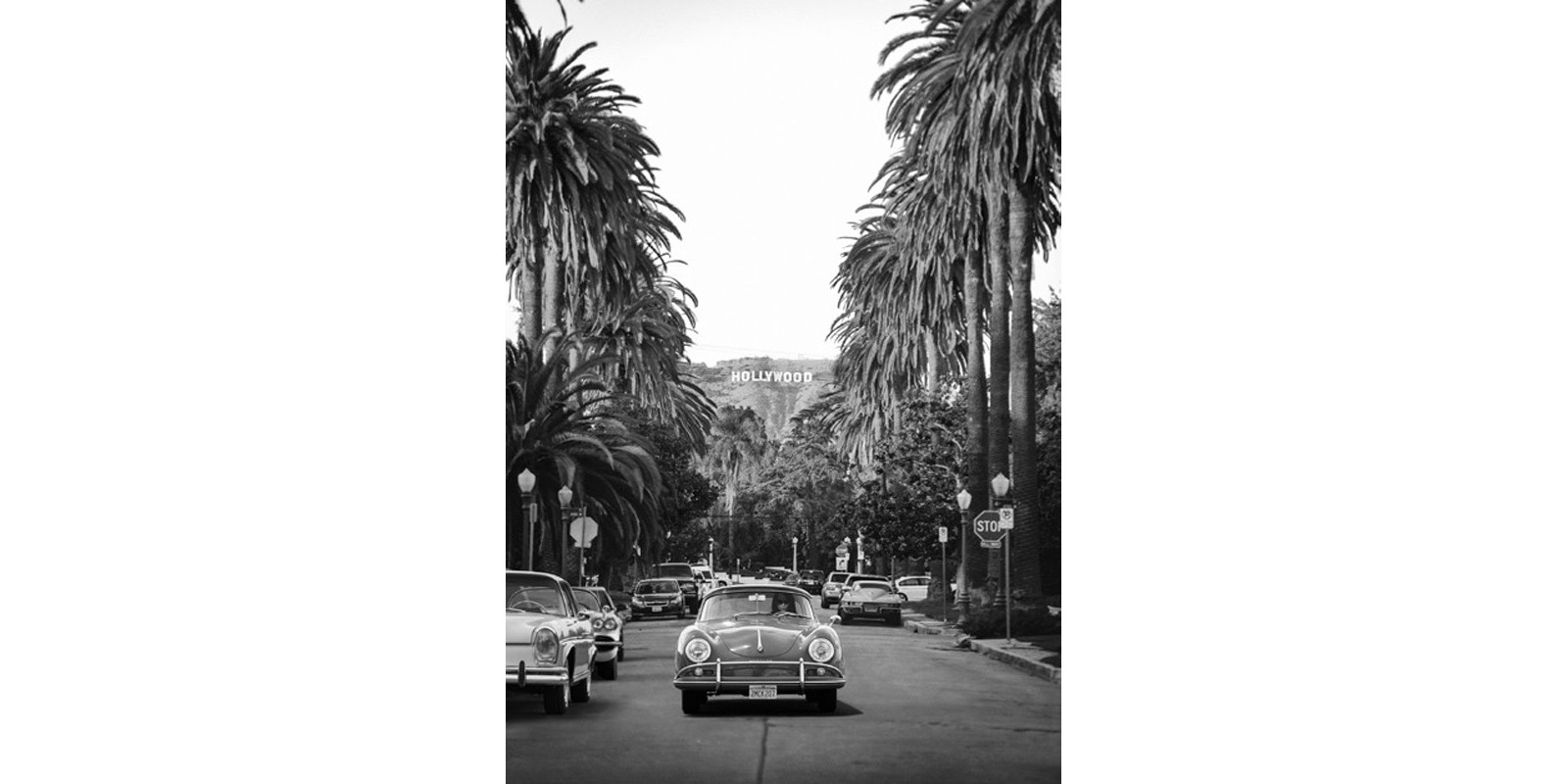 Gasoline Images - Boulevard in Hollywood (BW)