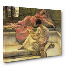 Alma – Tadema Lawrence - The favourite poet