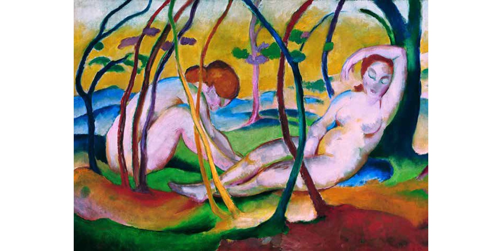 Franz Marc - Nudes under Trees