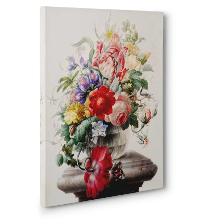 Herman Henstenburgh - Flowers in a glass vase