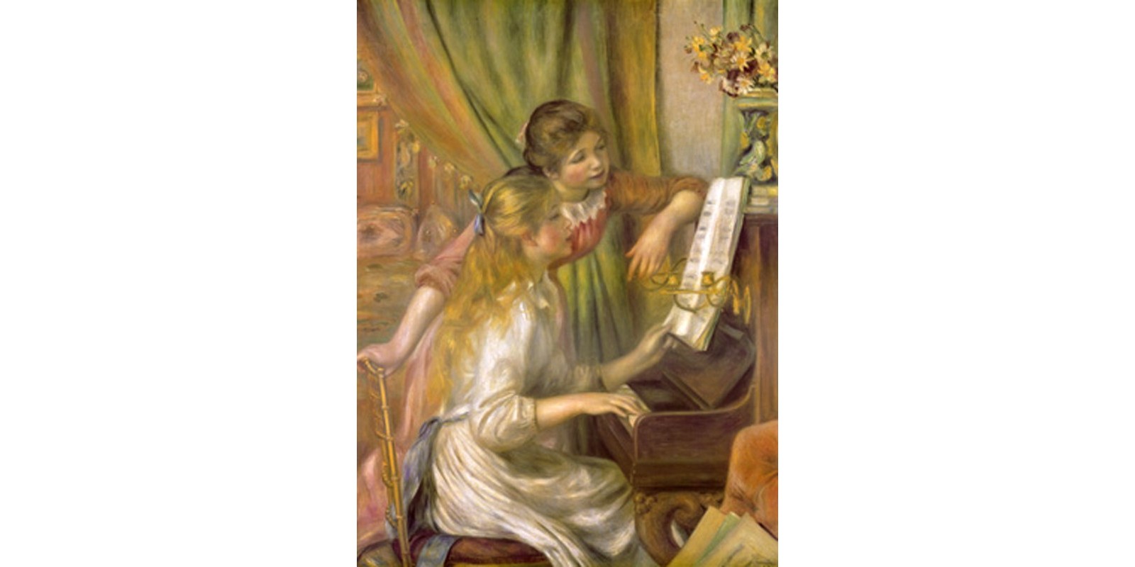 Renoir Pierre Auguste - Jeunes filles au piano