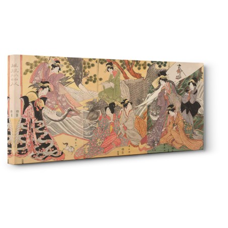 Kininaga - Kabuki players as the Eight Sennin
