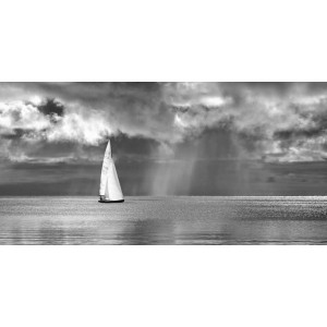 Pangea Images - Sailing on a Silver Sea (BW)