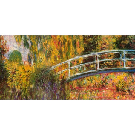 Claude Monet - Ponte giapponese (part)