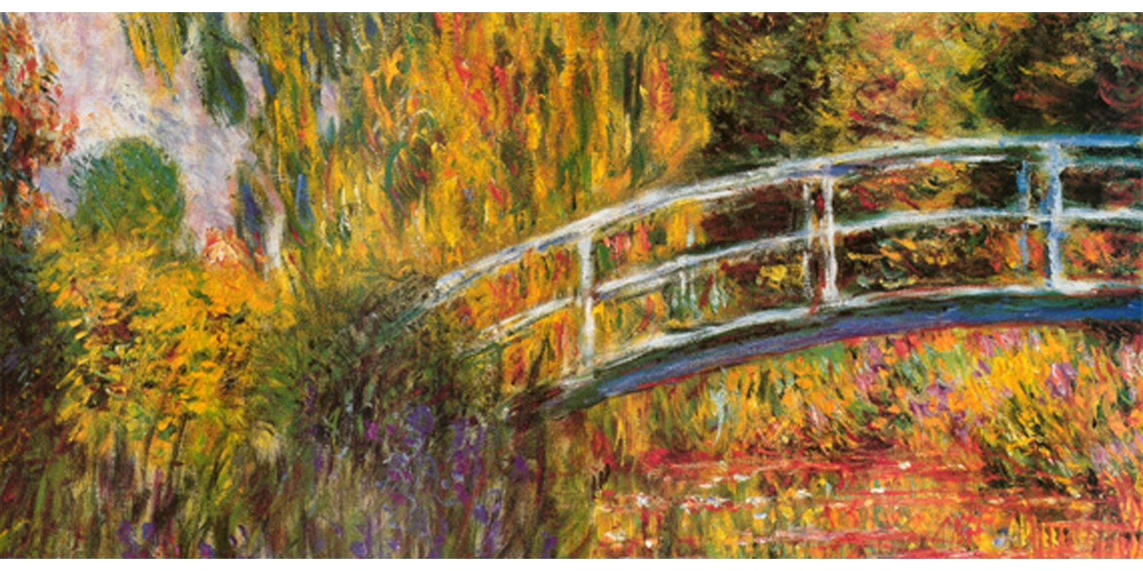 Claude Monet - Ponte giapponese (part)