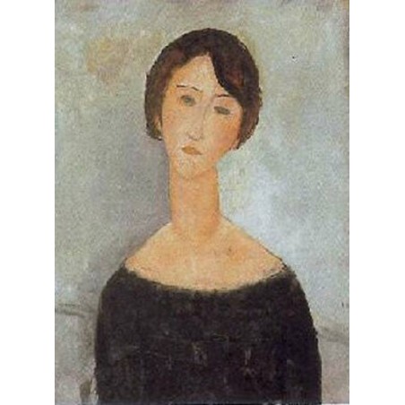 Modigliani Amedeo Clemente - Donna in nero