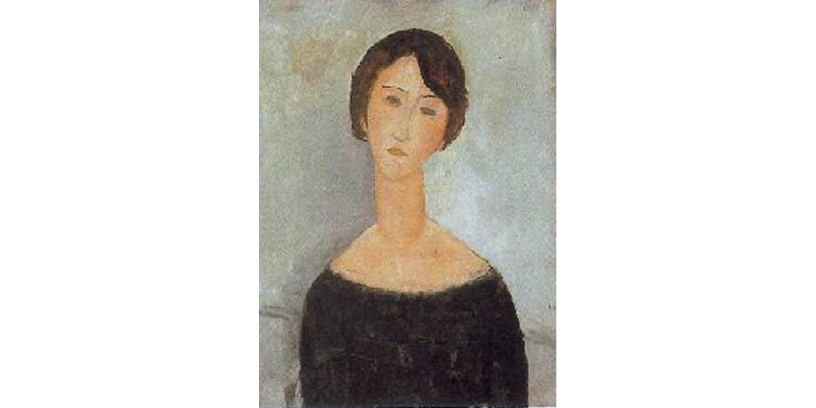Modigliani Amedeo Clemente - Donna in nero