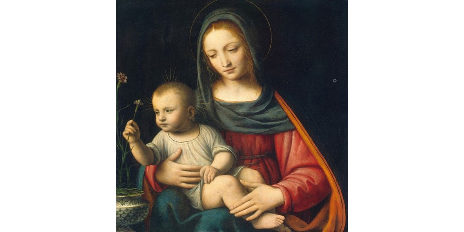 Bernardino Luini - Madonna of the Carnation