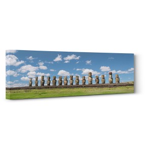 Pangea Images - Moai statues in Rapa Nui, Chile