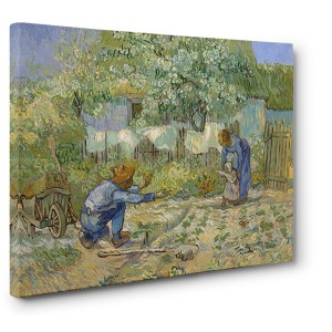 Vincent van Gogh - First Steps, after Millet