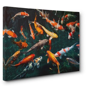 Teo Rizzardi - Pond with Koi-Fish