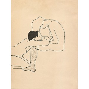 Egon Schiele - Lovers