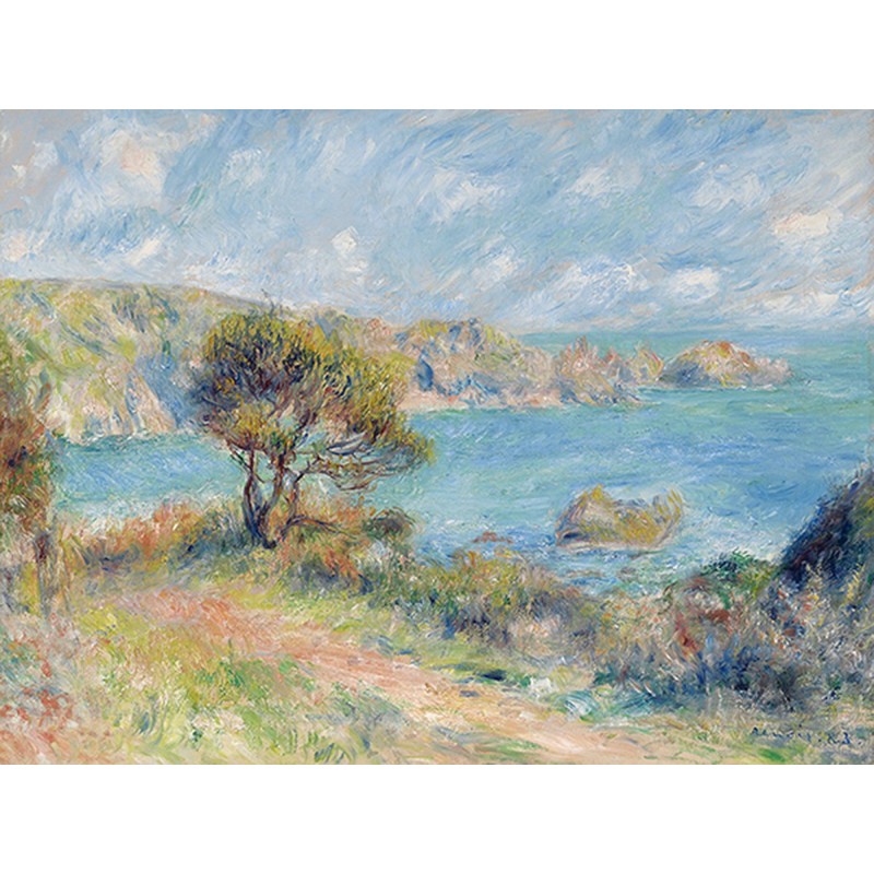 Pierre-Auguste Renoir - View at Guernsey, 1883