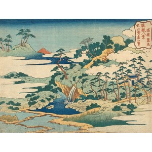 Katsushika Hokusai - The Sacred Spring at Jogaku