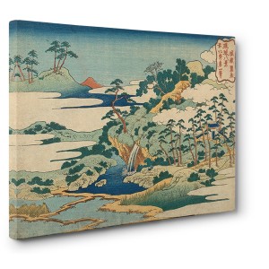 Katsushika Hokusai - The Sacred Spring at Jogaku