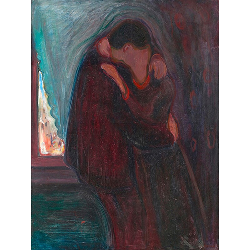 Edvard Munch - The Kiss