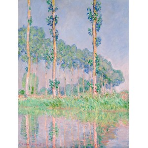 Claude Monet - Poplars, Pink Effect, 1891