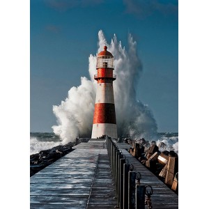 Pangea Images -  Lighthouse in the Mediterranean Sea (detail)