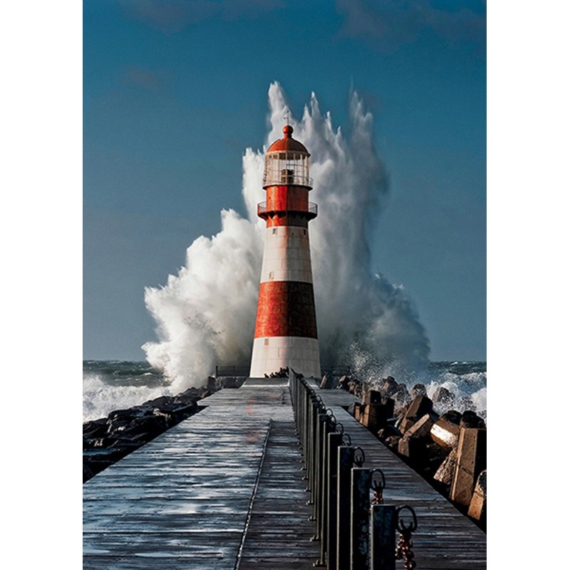 Pangea Images -  Lighthouse in the Mediterranean Sea (detail)