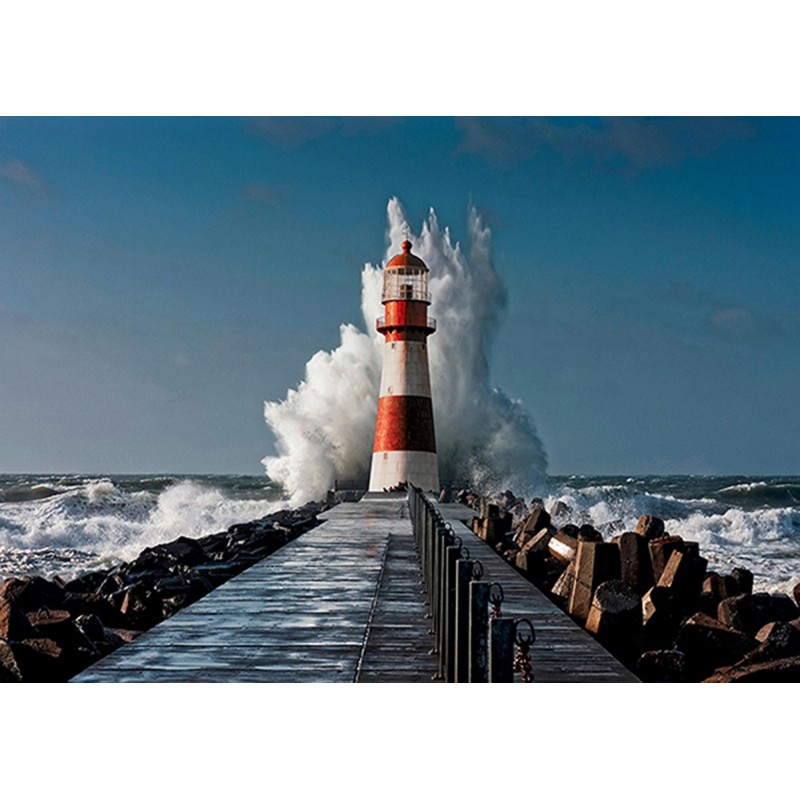 Pangea Images -  Lighthouse in the Mediterranean Sea