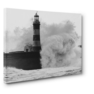 Pangea Images -  Lighthouse in Guadalupe (B&W)