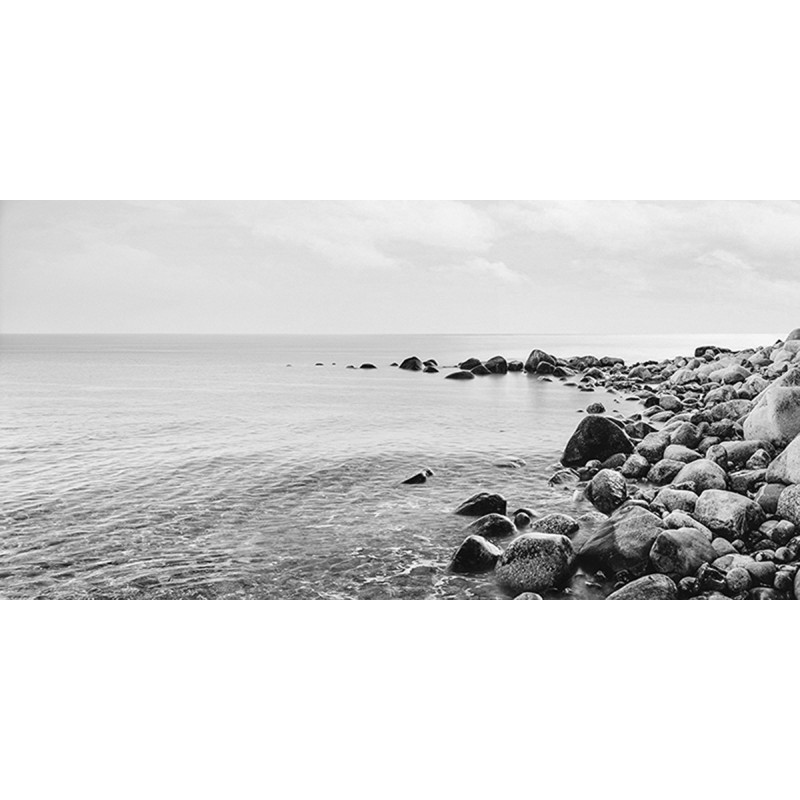 Pangea Images - Pebbles on the Beach (B&W)