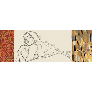 Gustav Klimt - Deco Woman II