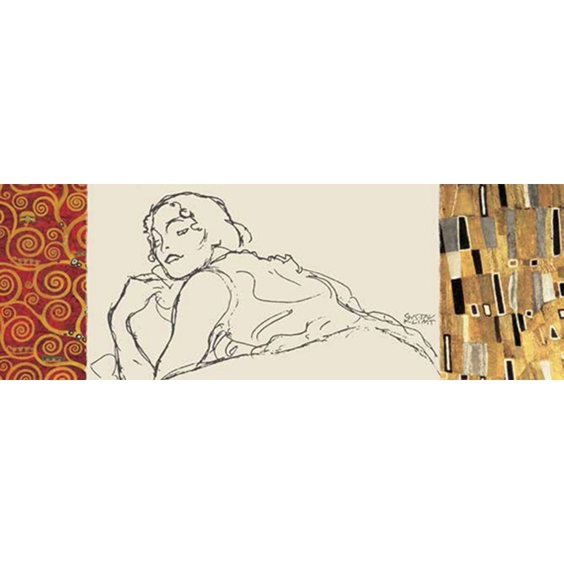 Gustav Klimt - Deco Woman II