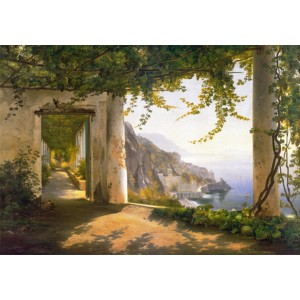 Carl Frederic Aagaard - View to the Amalfi Coast