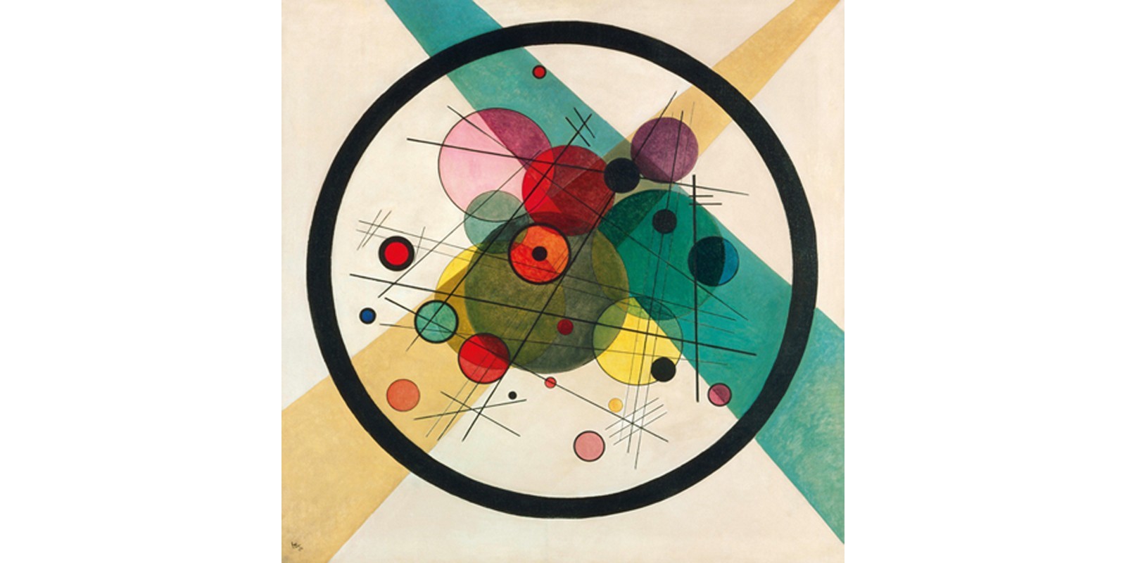 Wassily Kandinsky - Circles in a circle