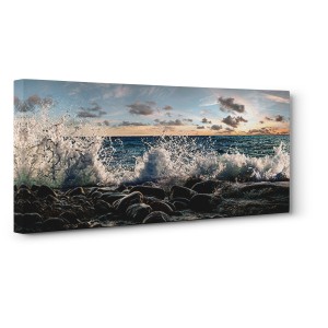Pangea Images - Waves crashing, Point Reyes, California (detail)