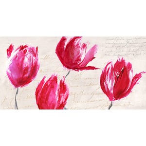 Muriel Phelipau - Crimson Tulips