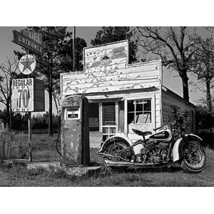 Gasoline Images - Abandoned gas station, New Mexico