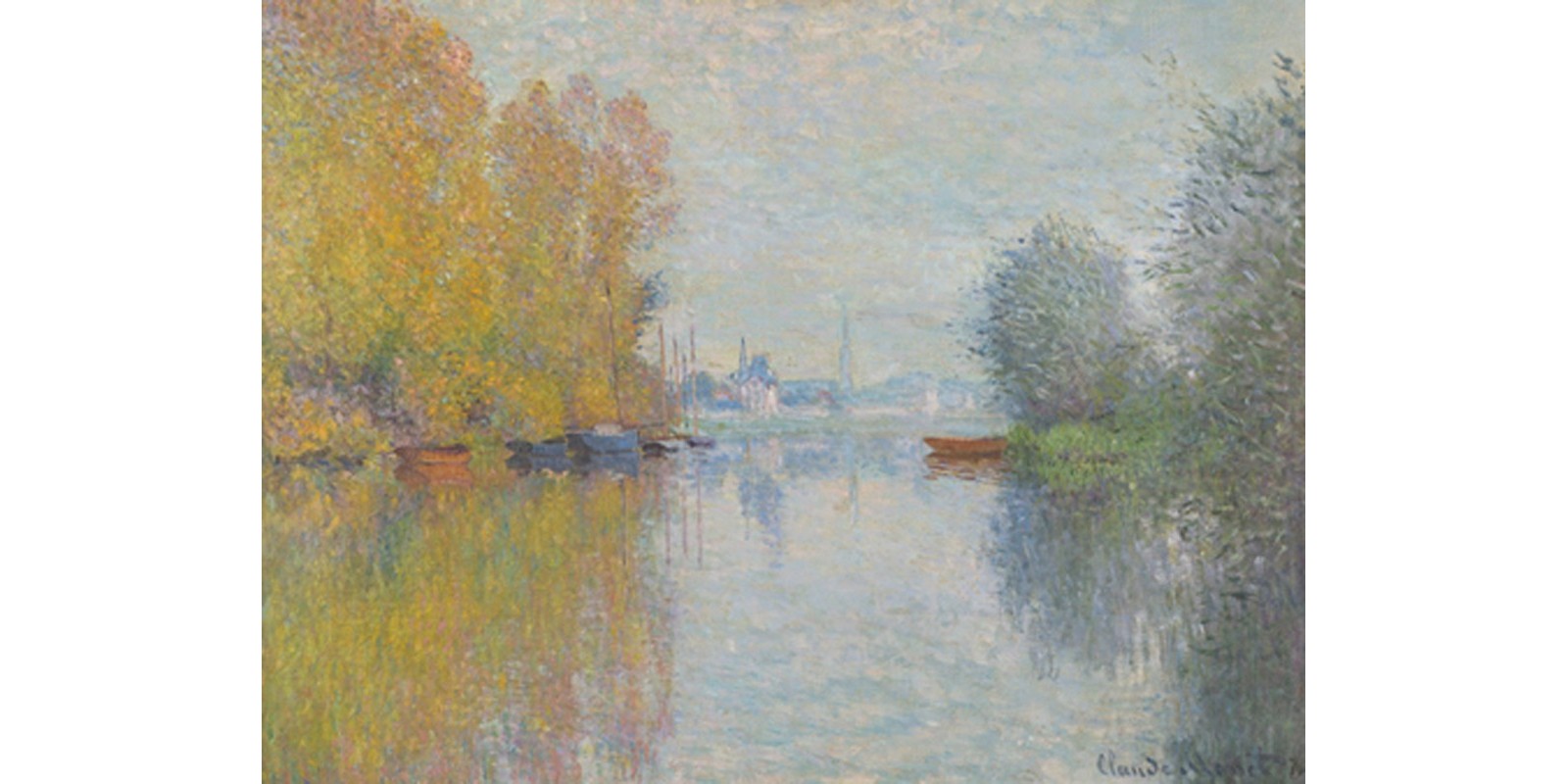 Claude Monet - Automne sur la Seine, Argenteuil